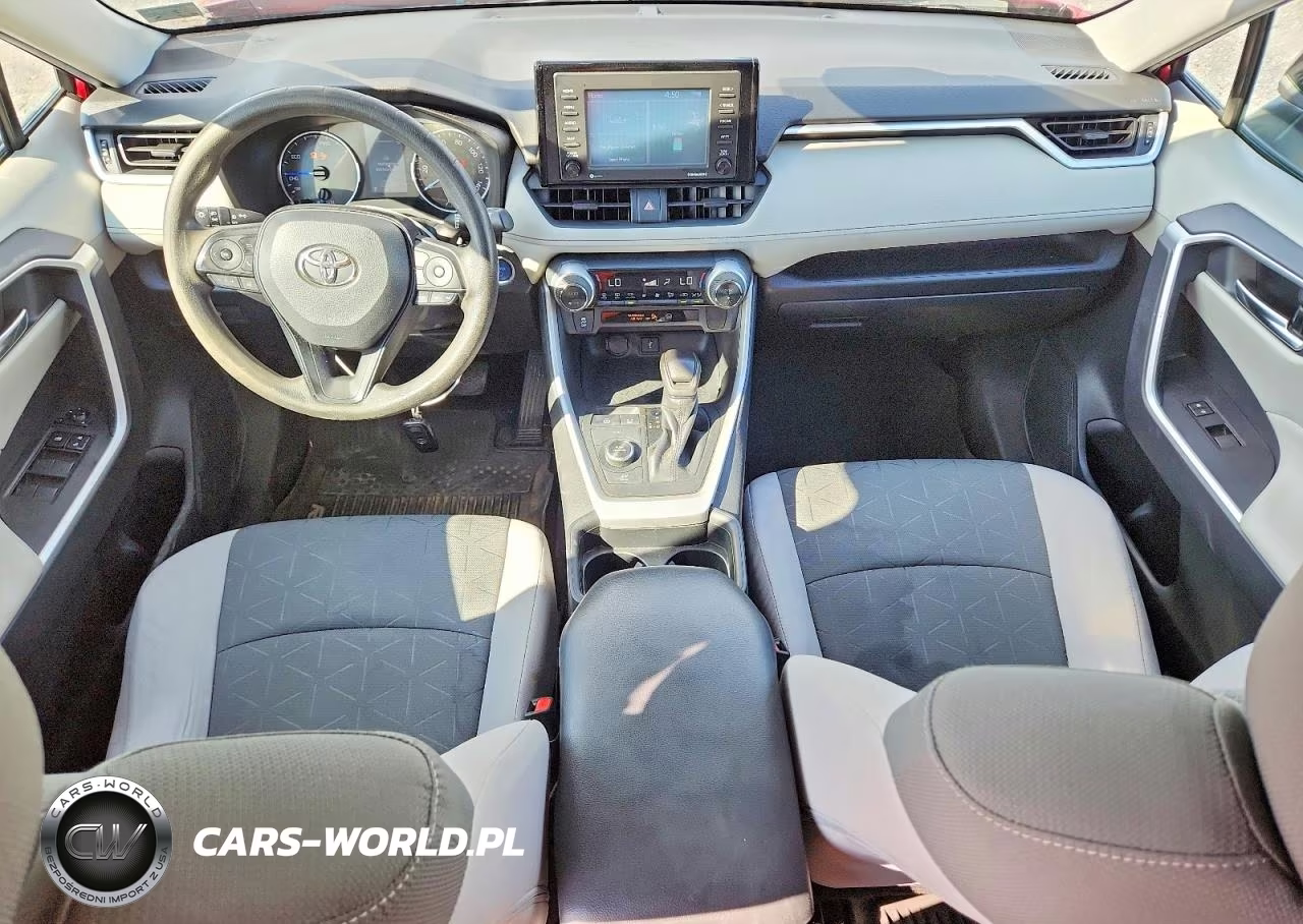 2020 Toyota Rav4 Hybrid Xle VIN:2T3RWRFV7LW093631 - 8