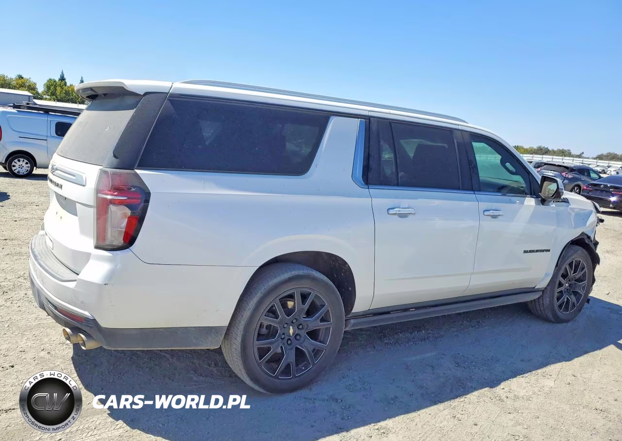 2021 Chevrolet Suburban K1500 High Country VIN:1GNSKGKL5MR220262 - 3