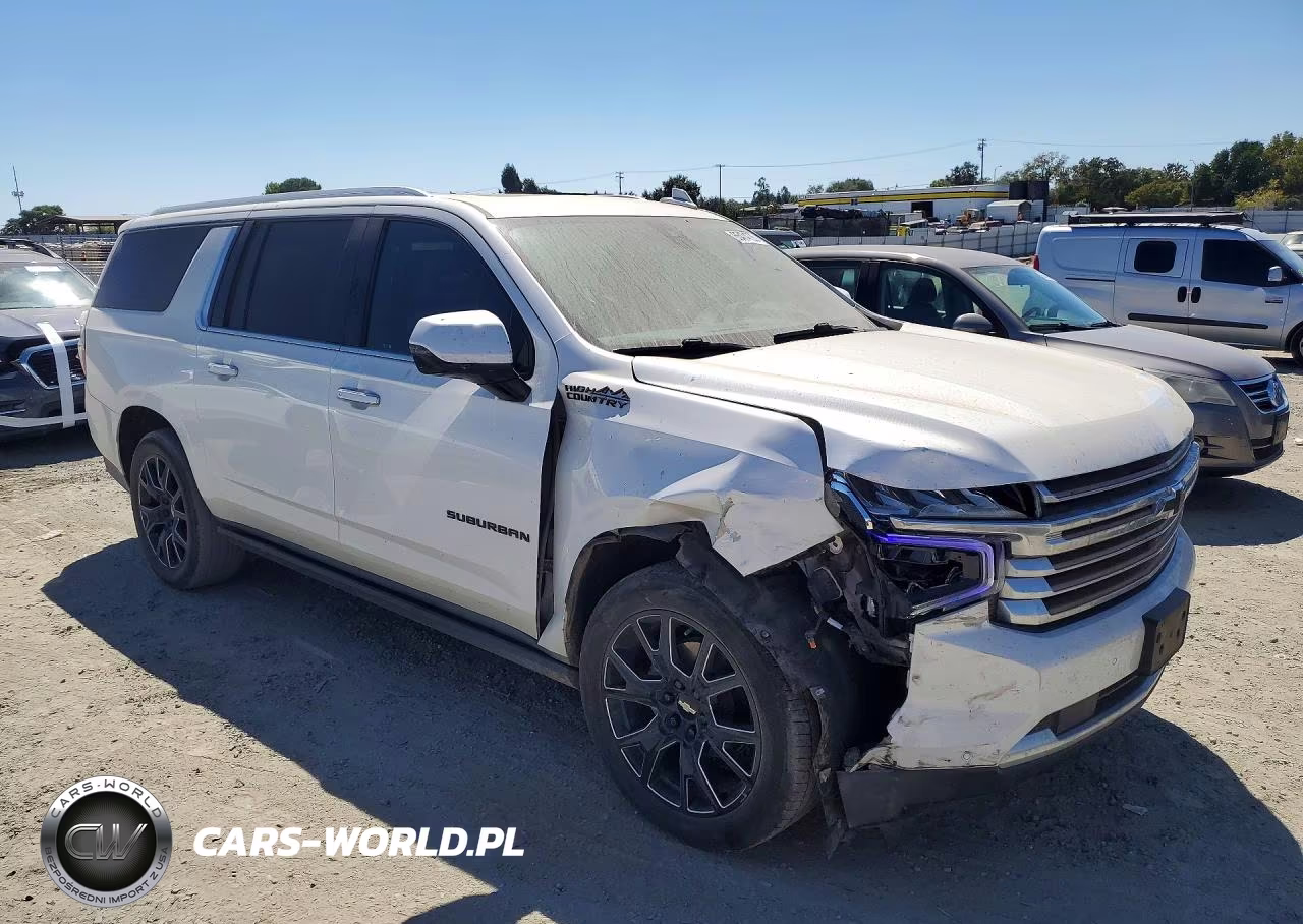 2021 Chevrolet Suburban K1500 High Country VIN:1GNSKGKL5MR220262 - 4