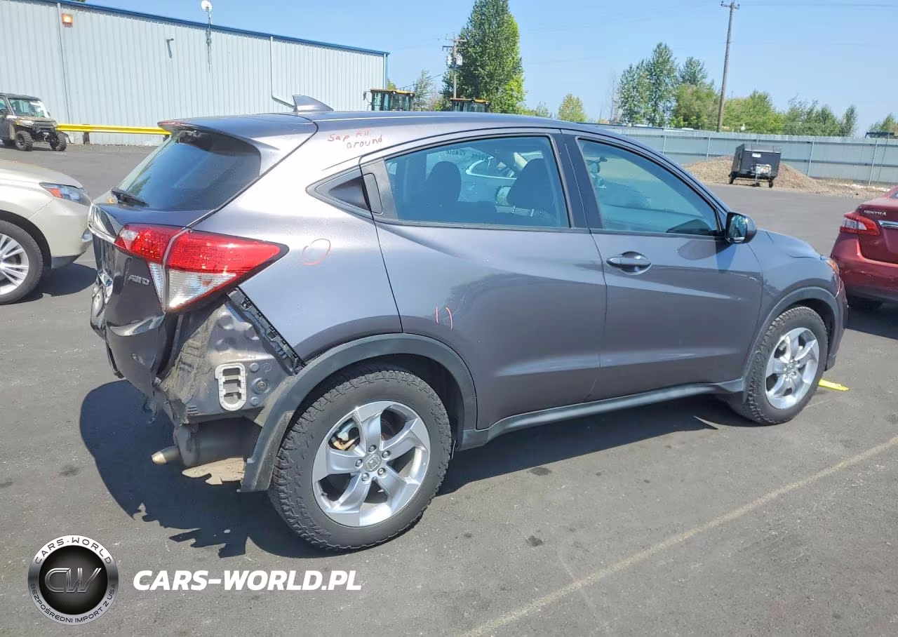 2019 Honda Hr-V Lx VIN:3CZRU6H34KG722481 - 3