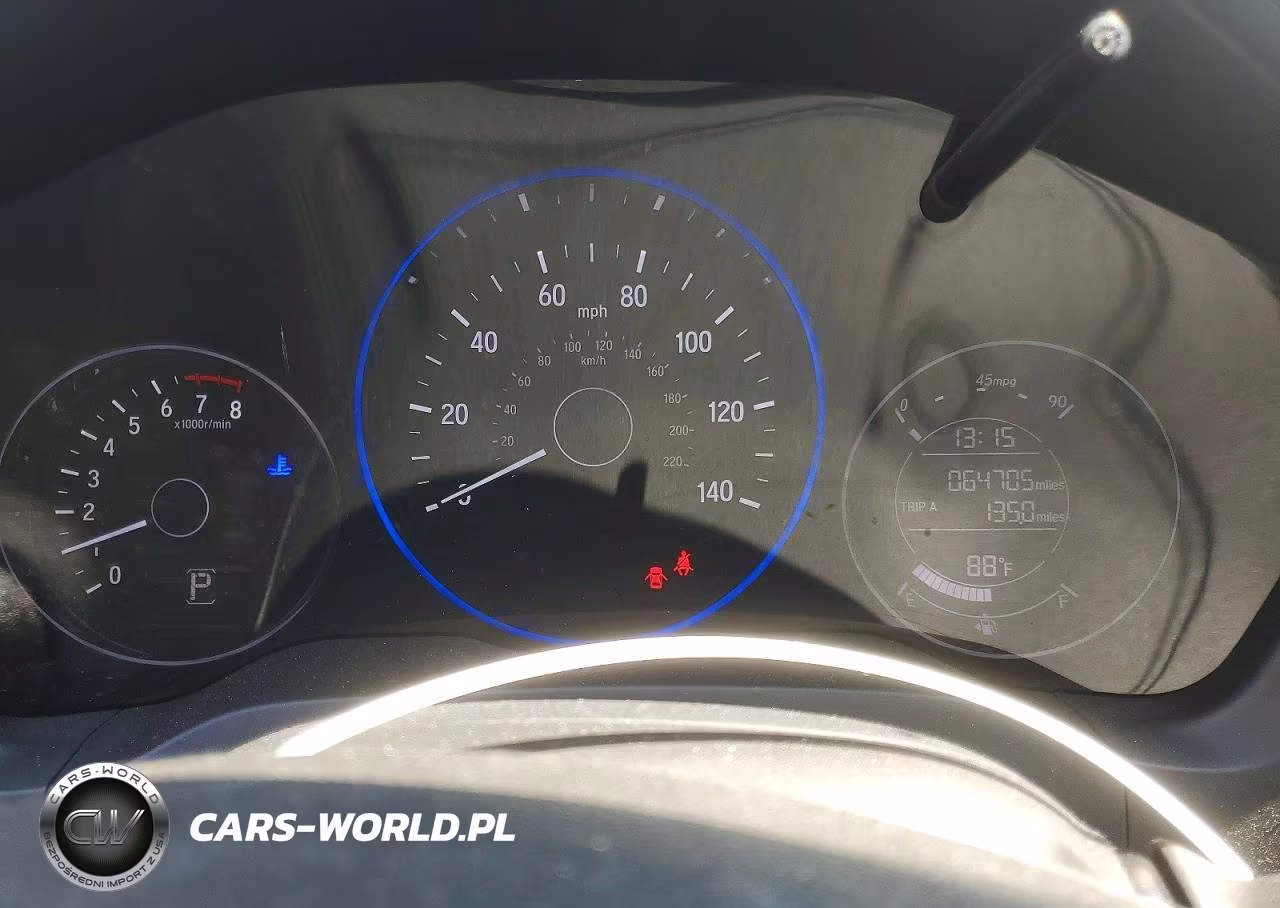 2019 Honda Hr-V Lx VIN:3CZRU6H34KG722481 - 9