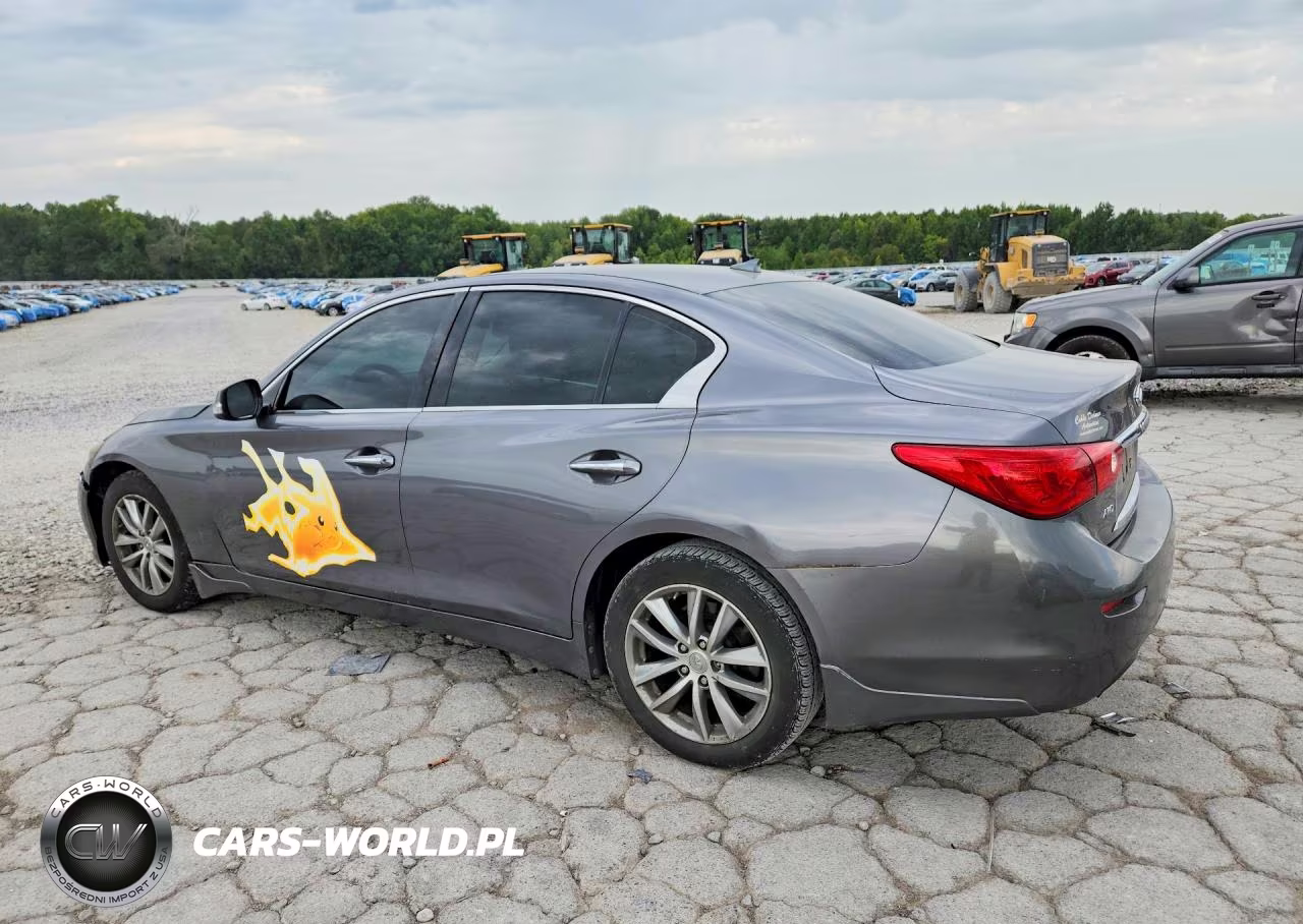 2014 Infiniti Q50 Premium VIN:JN1BV7AR8EM703333 - 2