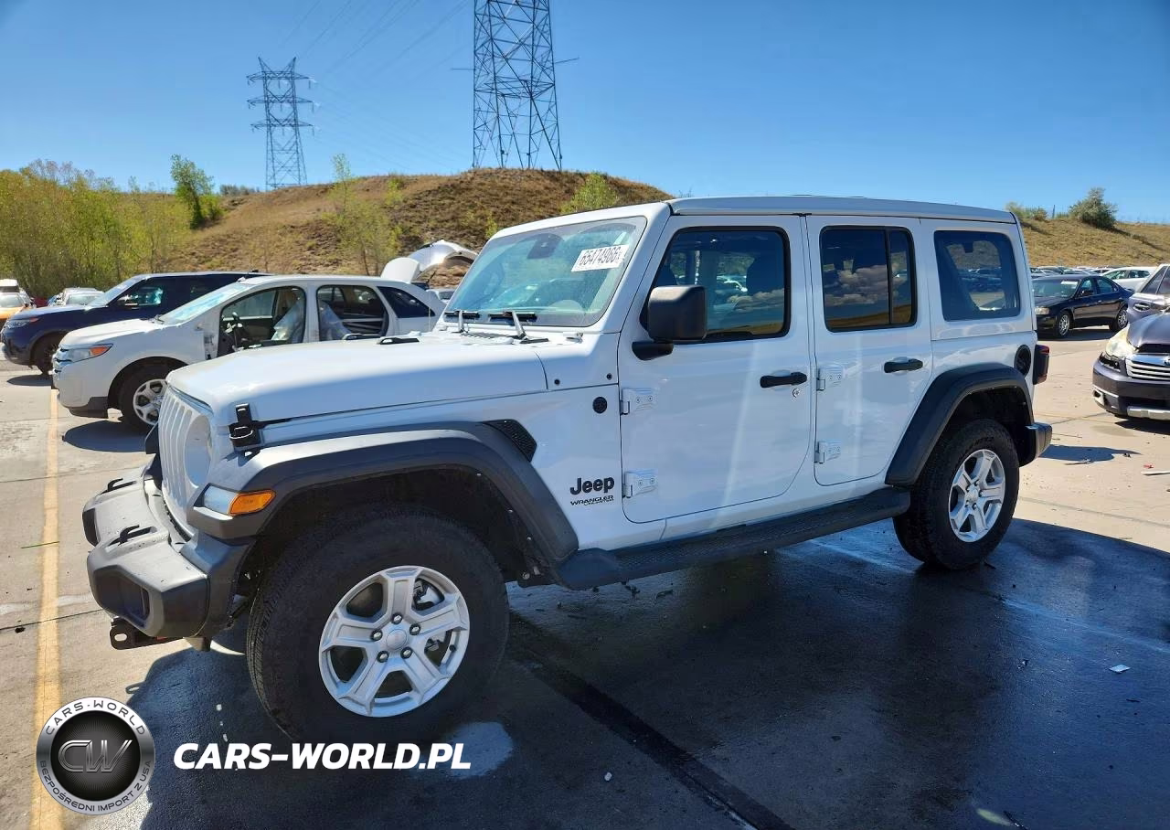 2022 Jeep Wrangler Unlimited Sport VIN:1C4HJXDGXNW257672 - 1