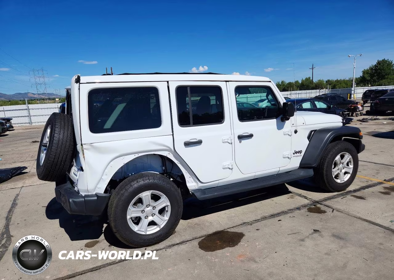 2022 Jeep Wrangler Unlimited Sport VIN:1C4HJXDGXNW257672 - 3