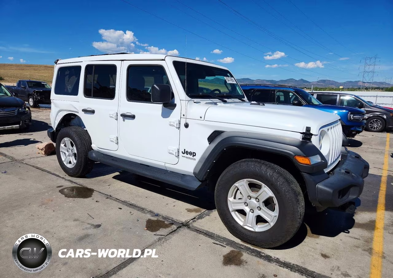 2022 Jeep Wrangler Unlimited Sport VIN:1C4HJXDGXNW257672 - 4