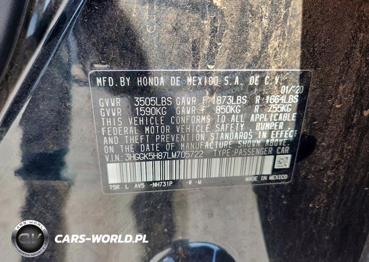 2020 Honda Fit Ex VIN:3HGGK5H87LM705722 - 12