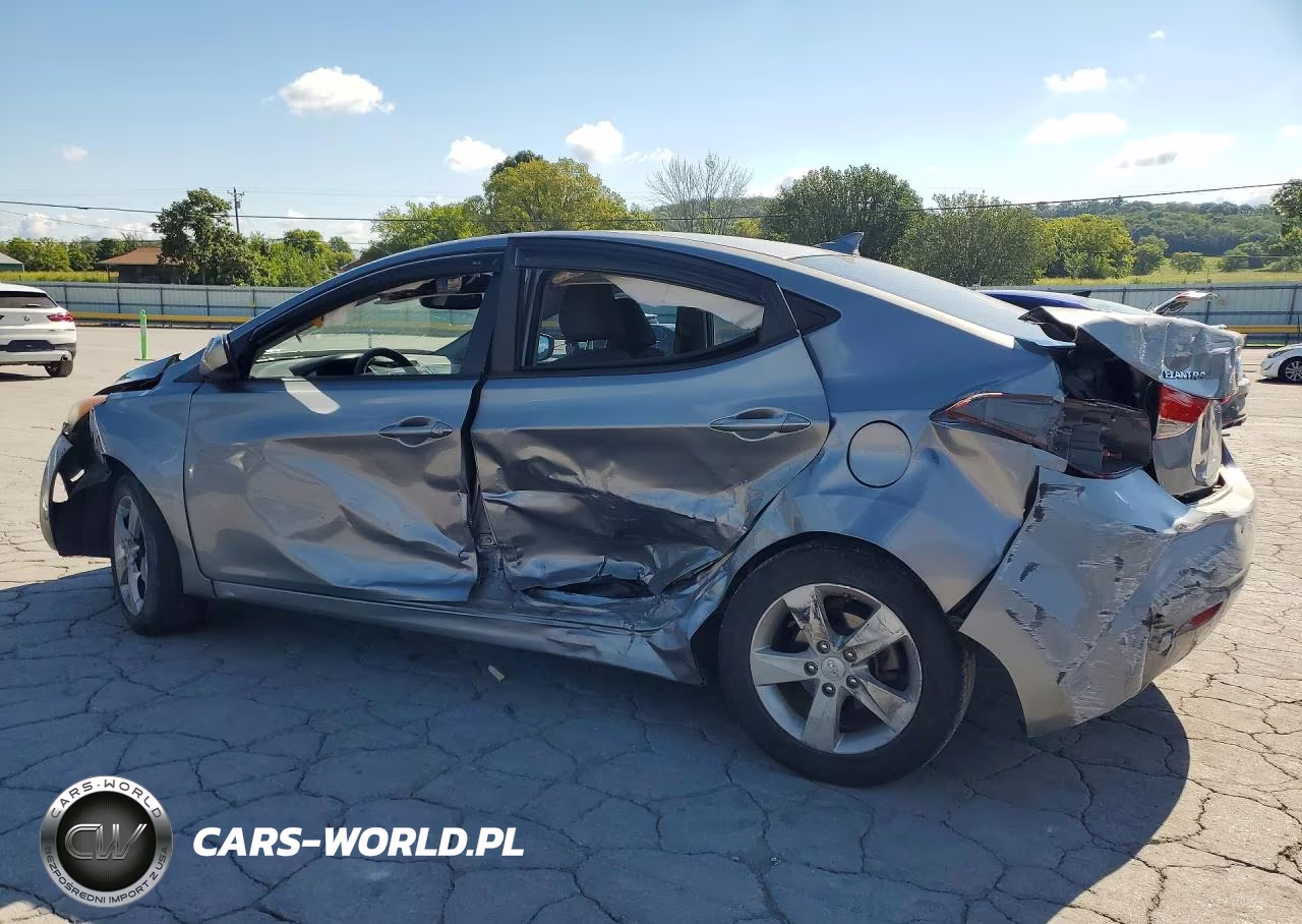 2013 Hyundai Elantra Gls VIN:KMHDH4AE2DU511988 - 2