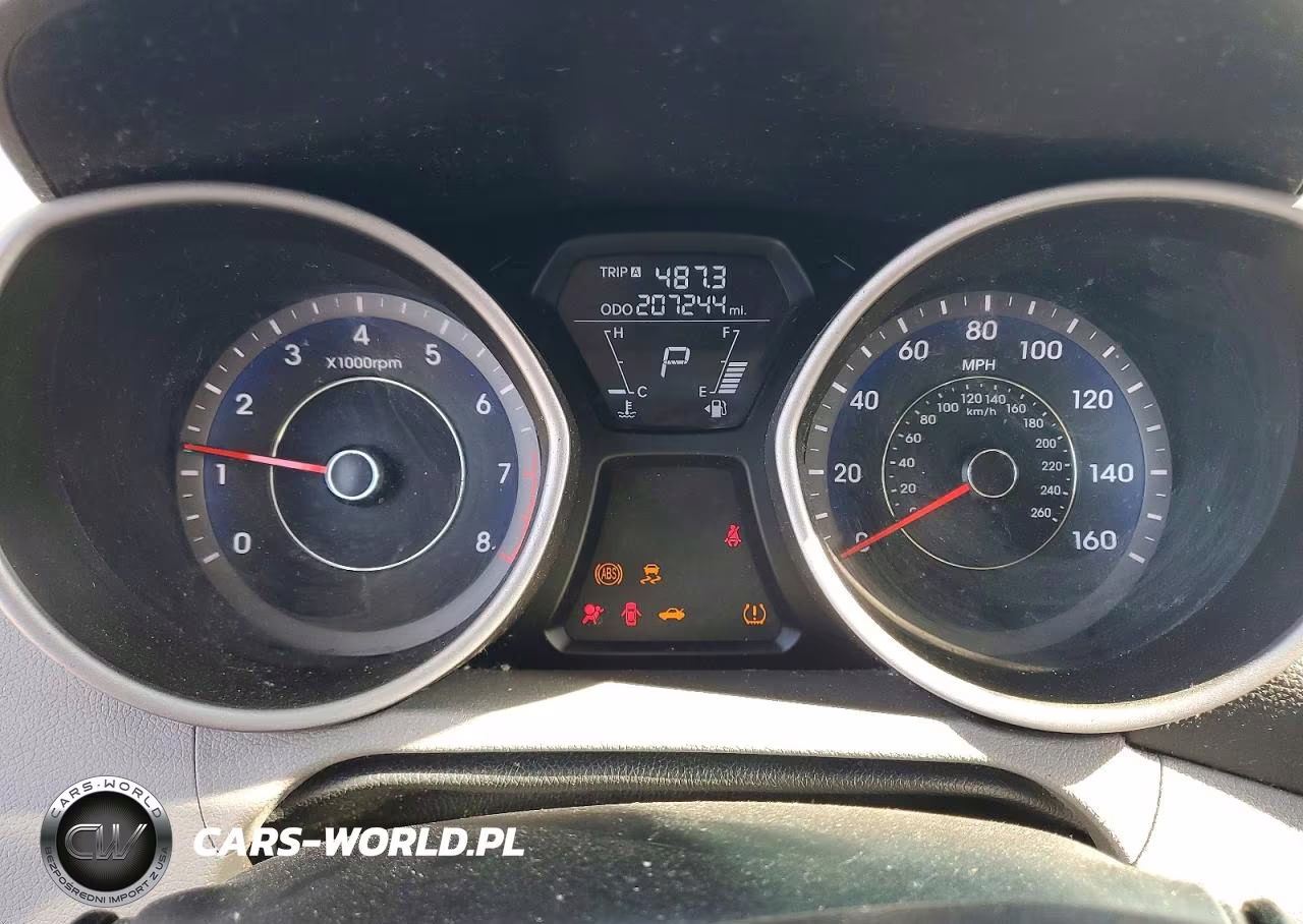 2013 Hyundai Elantra Gls VIN:KMHDH4AE2DU511988 - 9