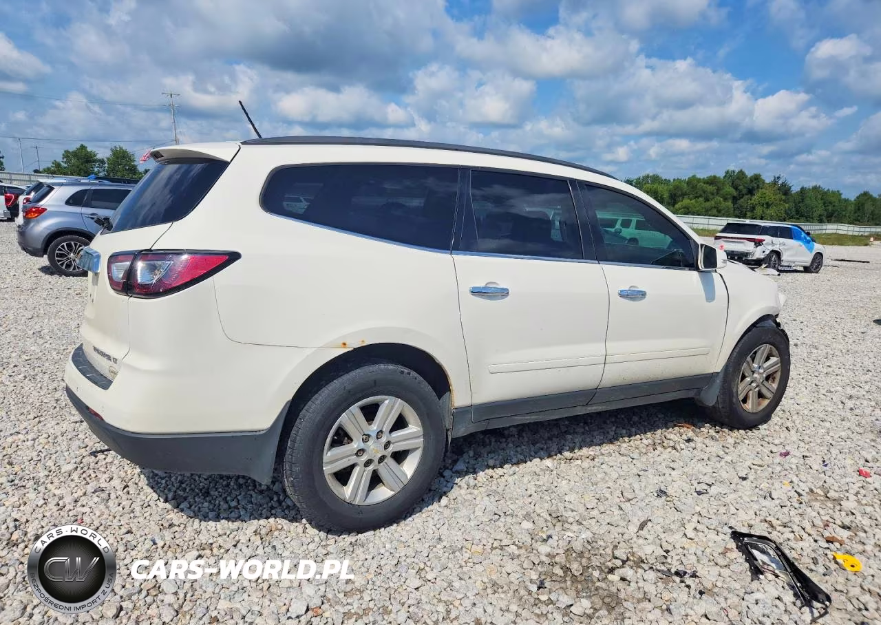 2013 Chevrolet Traverse Lt VIN:1GNKRGKD5DJ121833 - 3