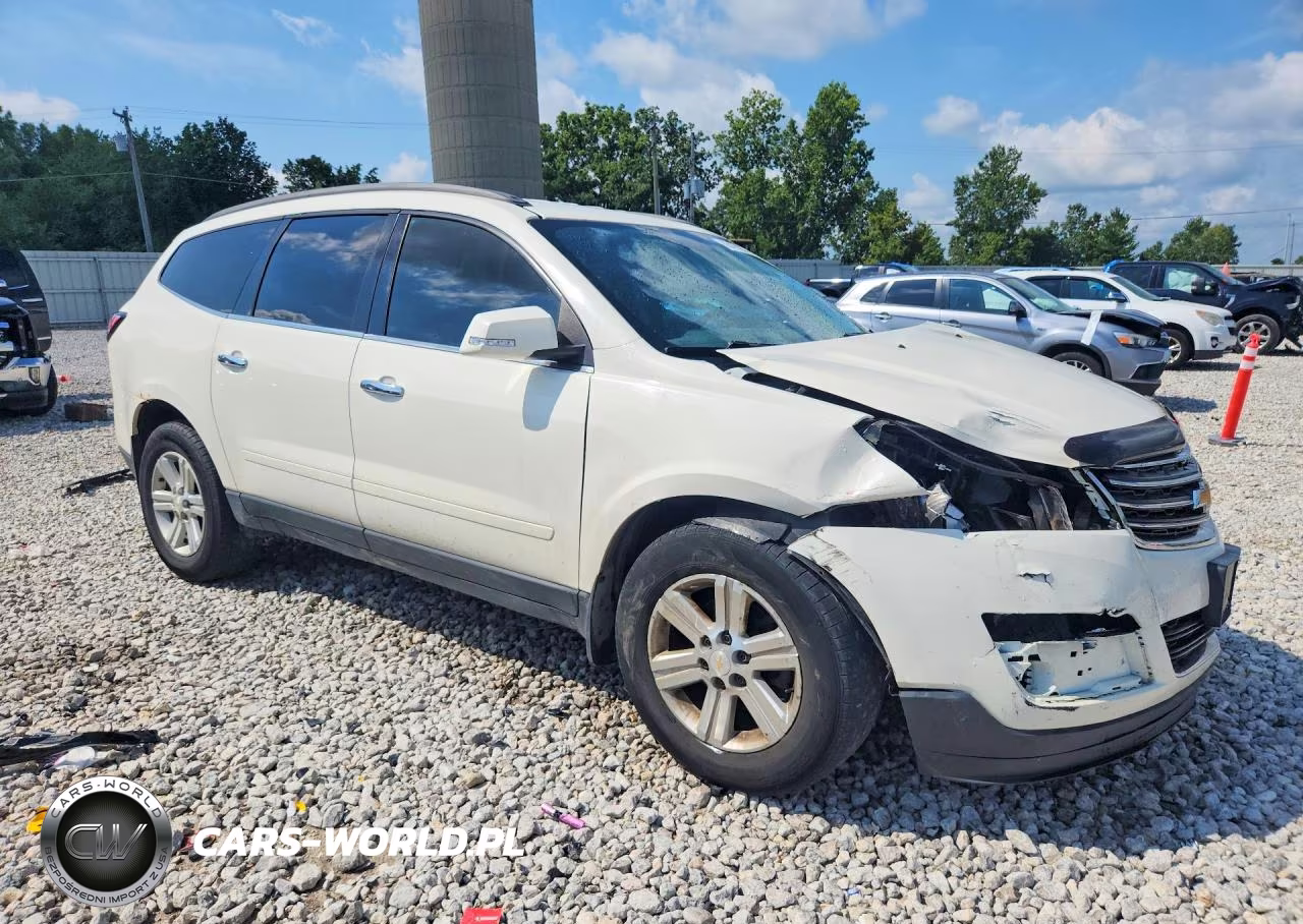 2013 Chevrolet Traverse Lt VIN:1GNKRGKD5DJ121833 - 4
