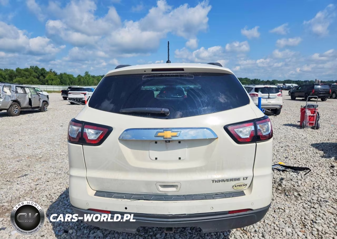 2013 Chevrolet Traverse Lt VIN:1GNKRGKD5DJ121833 - 6