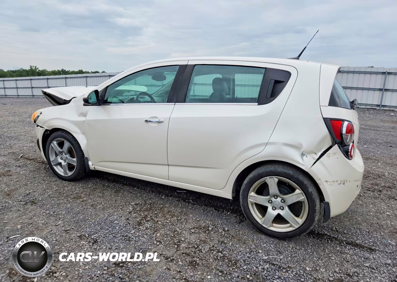 2014 Chevrolet Sonic Ltz VIN:1G1JE6SB9E4193863 - 2