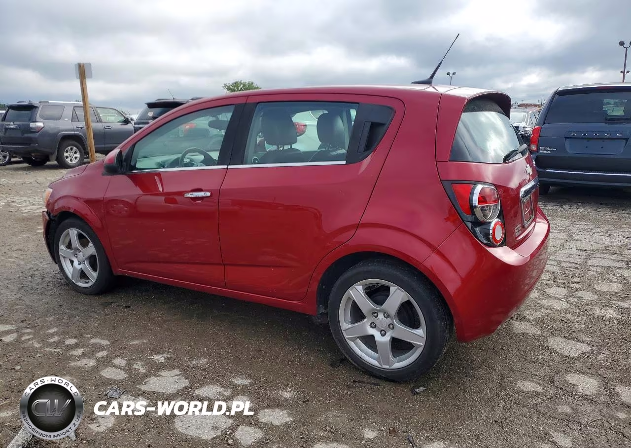 2014 Chevrolet Sonic Ltz VIN:1G1JE6SB3E4130399 - 2