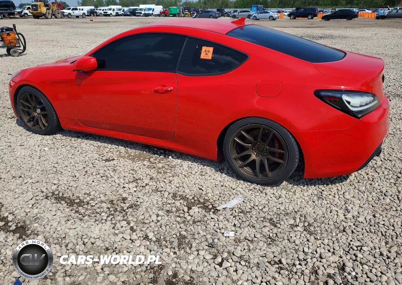 2012 Hyundai Genesis Coupe 3.8 R-Spec VIN:KMHHU6KH2CU074672 - 2