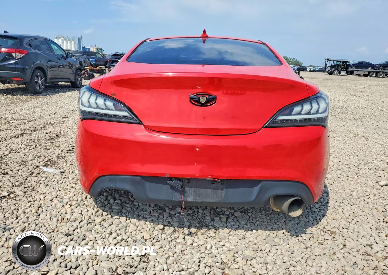2012 Hyundai Genesis Coupe 3.8 R-Spec VIN:KMHHU6KH2CU074672 - 6