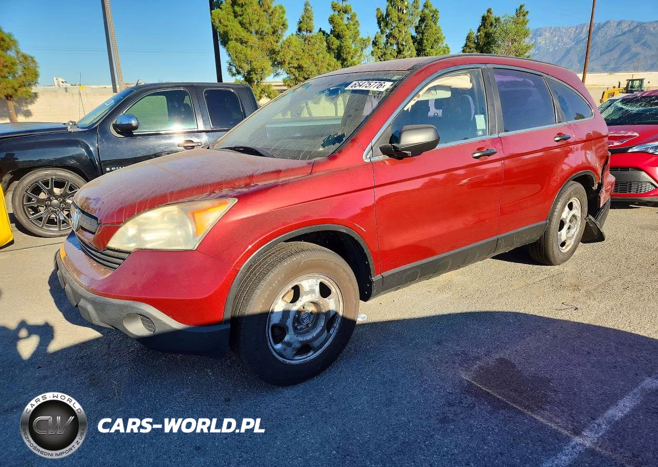2007 Honda Cr-V Lx VIN:JHLRE38327C037099 - 1