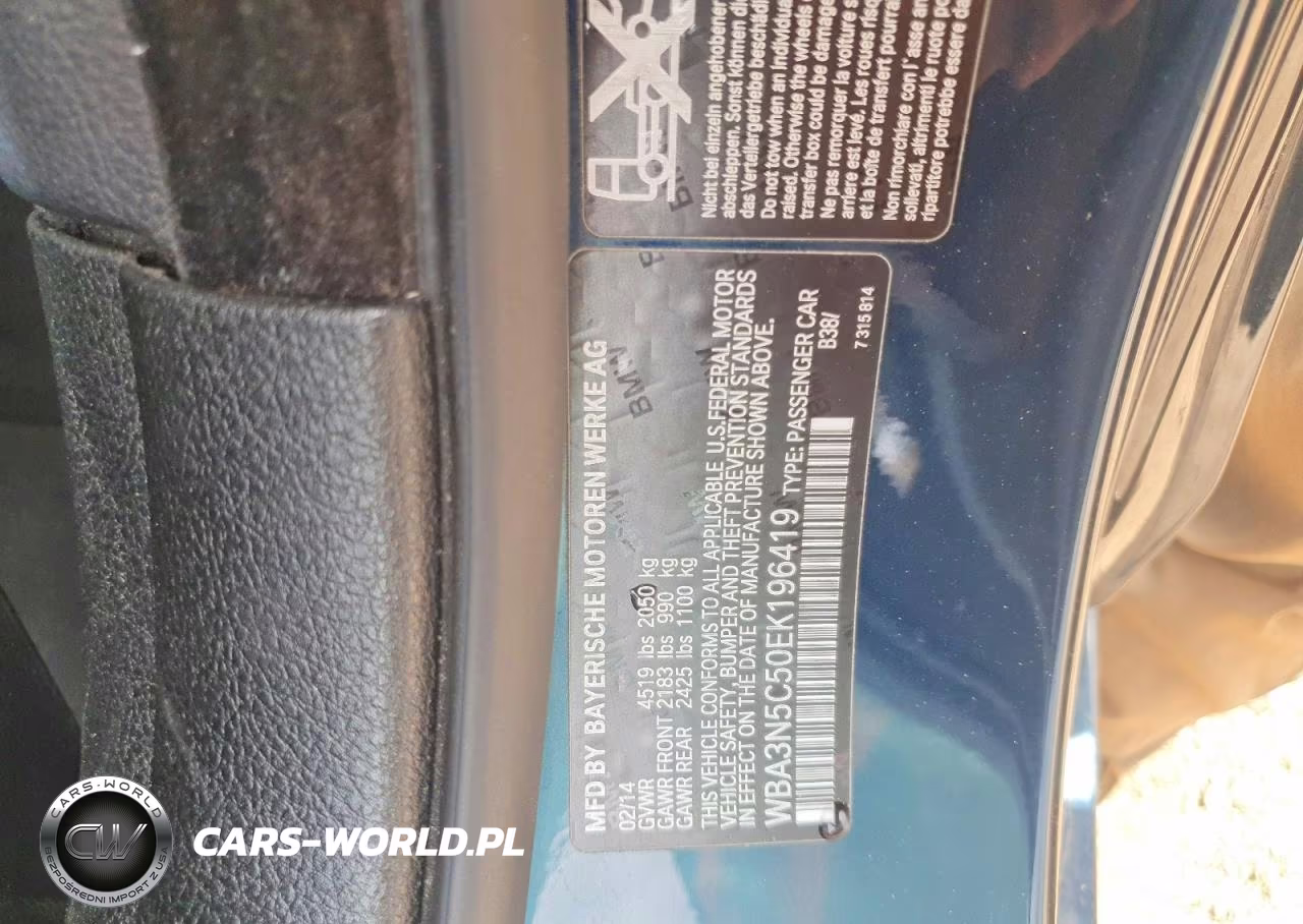 2014 BMW 428 Xi VIN:WBA3N5C50EK196419 - 12
