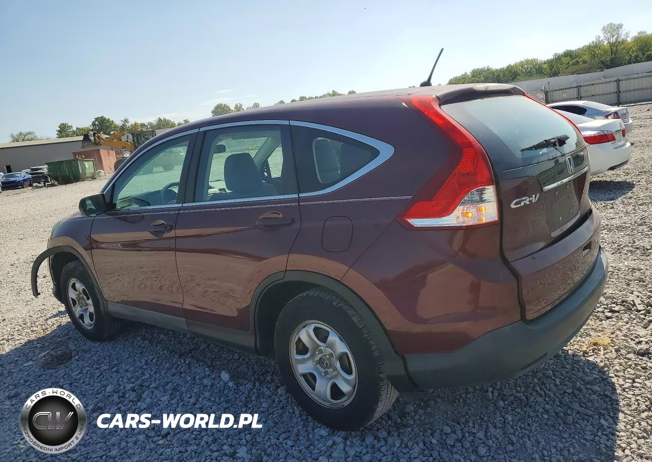 2013 Honda Cr-V Lx VIN:5J6RM3H36DL015001 - 2
