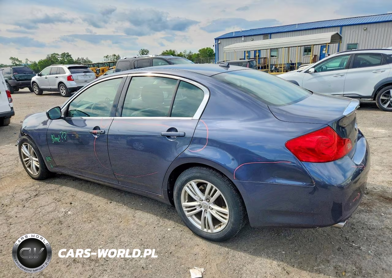 2012 Infiniti G25 Sedan X VIN:JN1DV6AR4CM731100 - 2