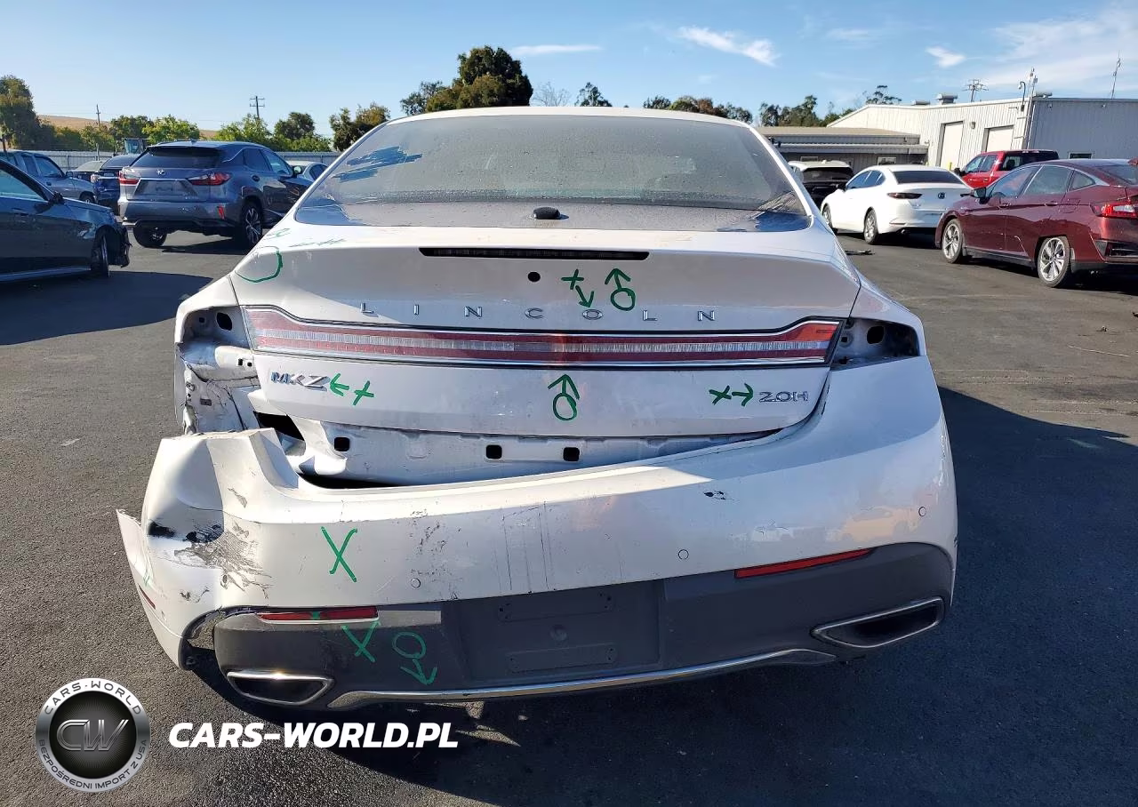 2019 Lincoln Mkz Reserve Ii VIN:3LN6L5MU9KR608450 - 6