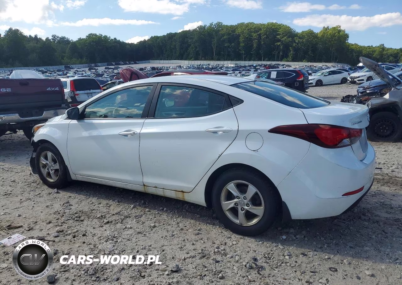 2015 Hyundai Elantra Se VIN:5NPDH4AEXFH602220 - 2