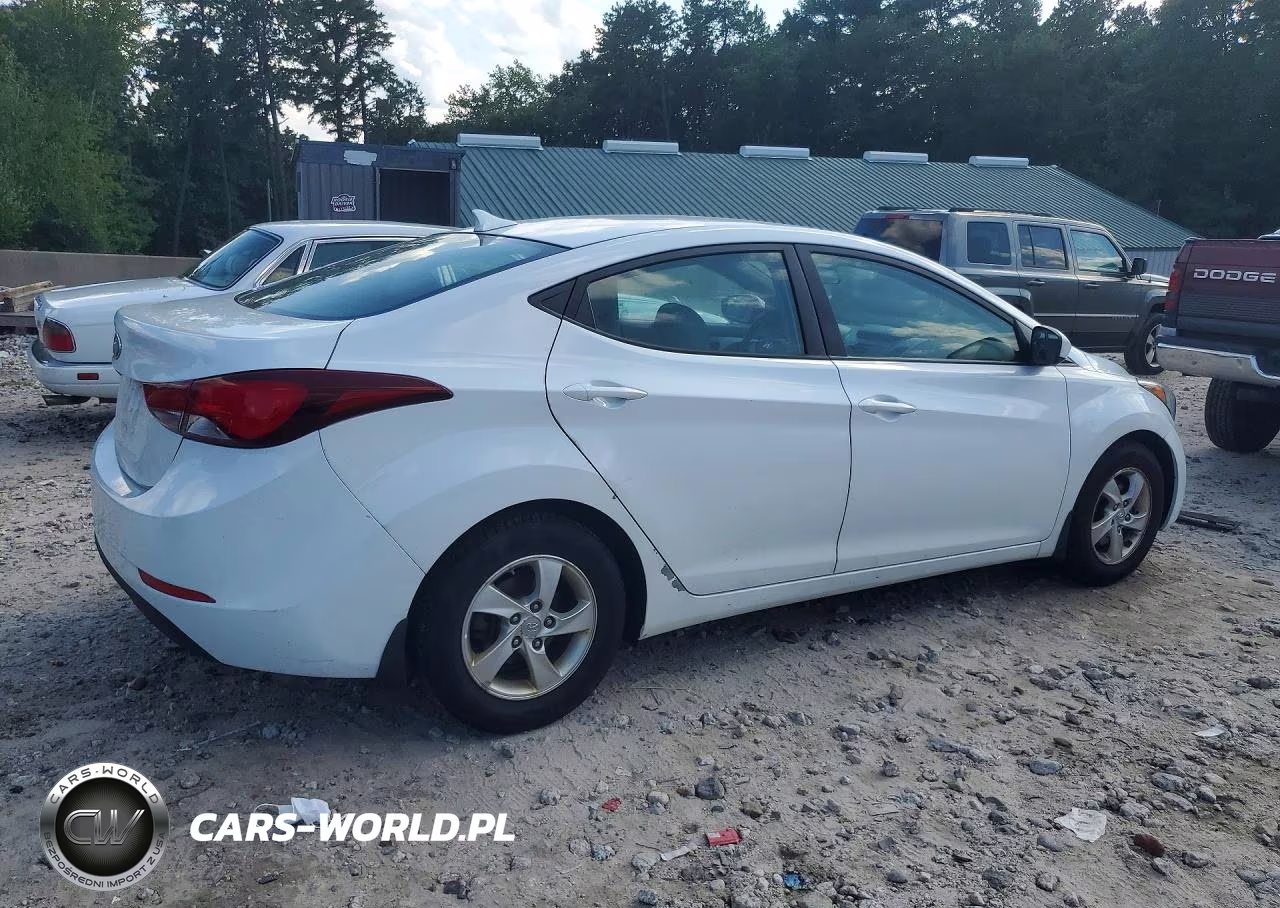 2015 Hyundai Elantra Se VIN:5NPDH4AEXFH602220 - 3