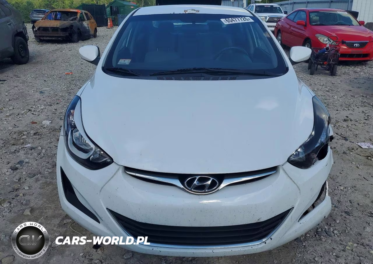 2015 Hyundai Elantra Se VIN:5NPDH4AEXFH602220 - 5