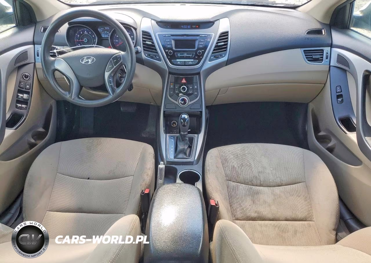 2015 Hyundai Elantra Se VIN:5NPDH4AEXFH602220 - 8