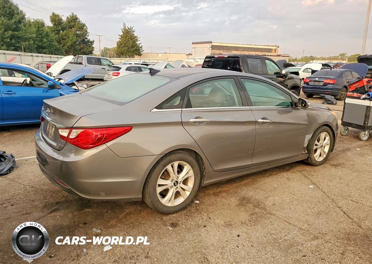 2013 Hyundai Sonata Limited VIN:5NPEC4AC0DH581702 - 3