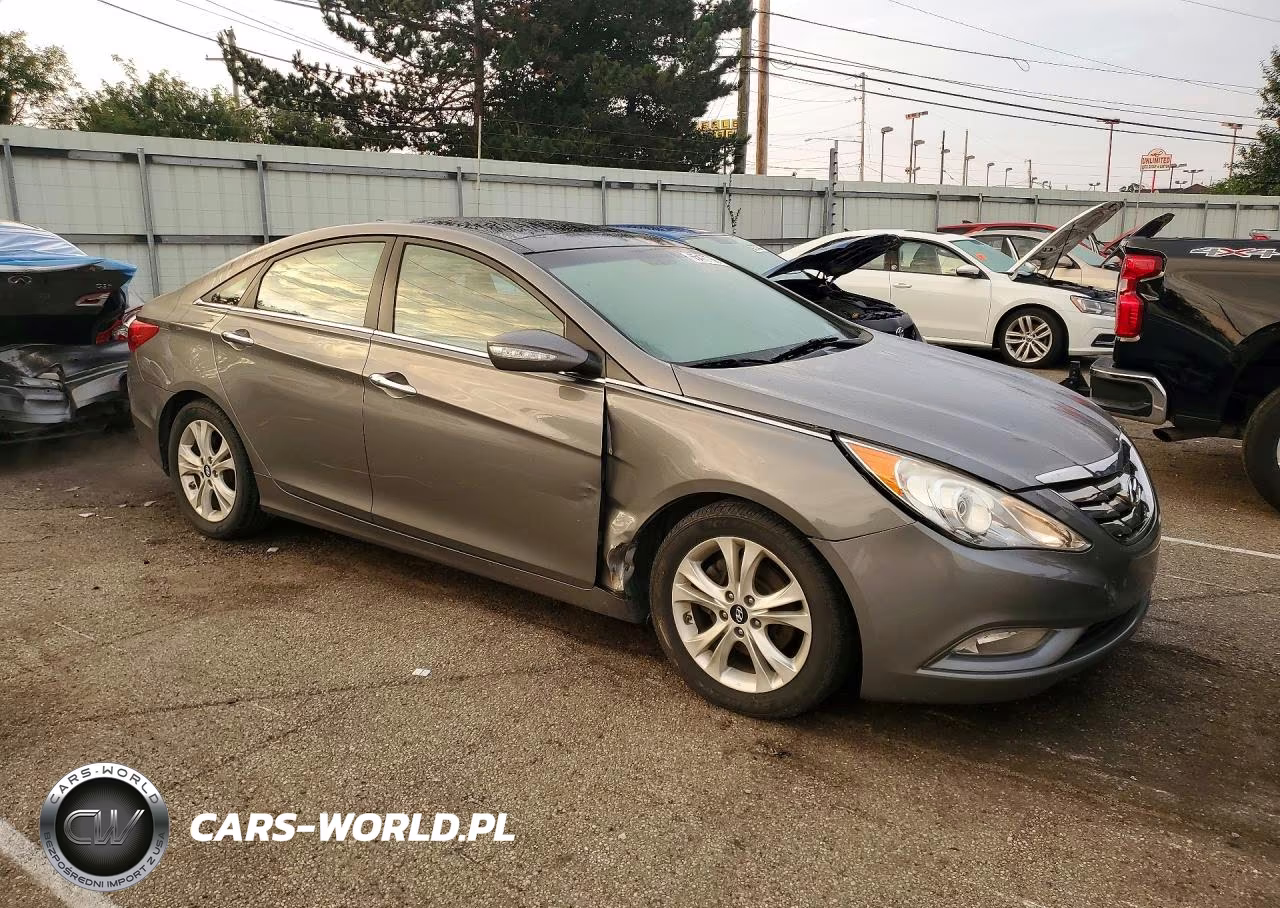 2013 Hyundai Sonata Limited VIN:5NPEC4AC0DH581702 - 4