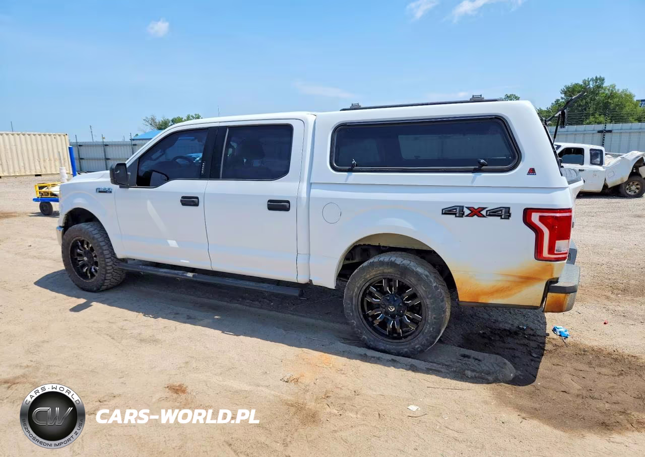 2017 Ford F150 Supercrew VIN:1FTEW1EF2HFA76920 - 2