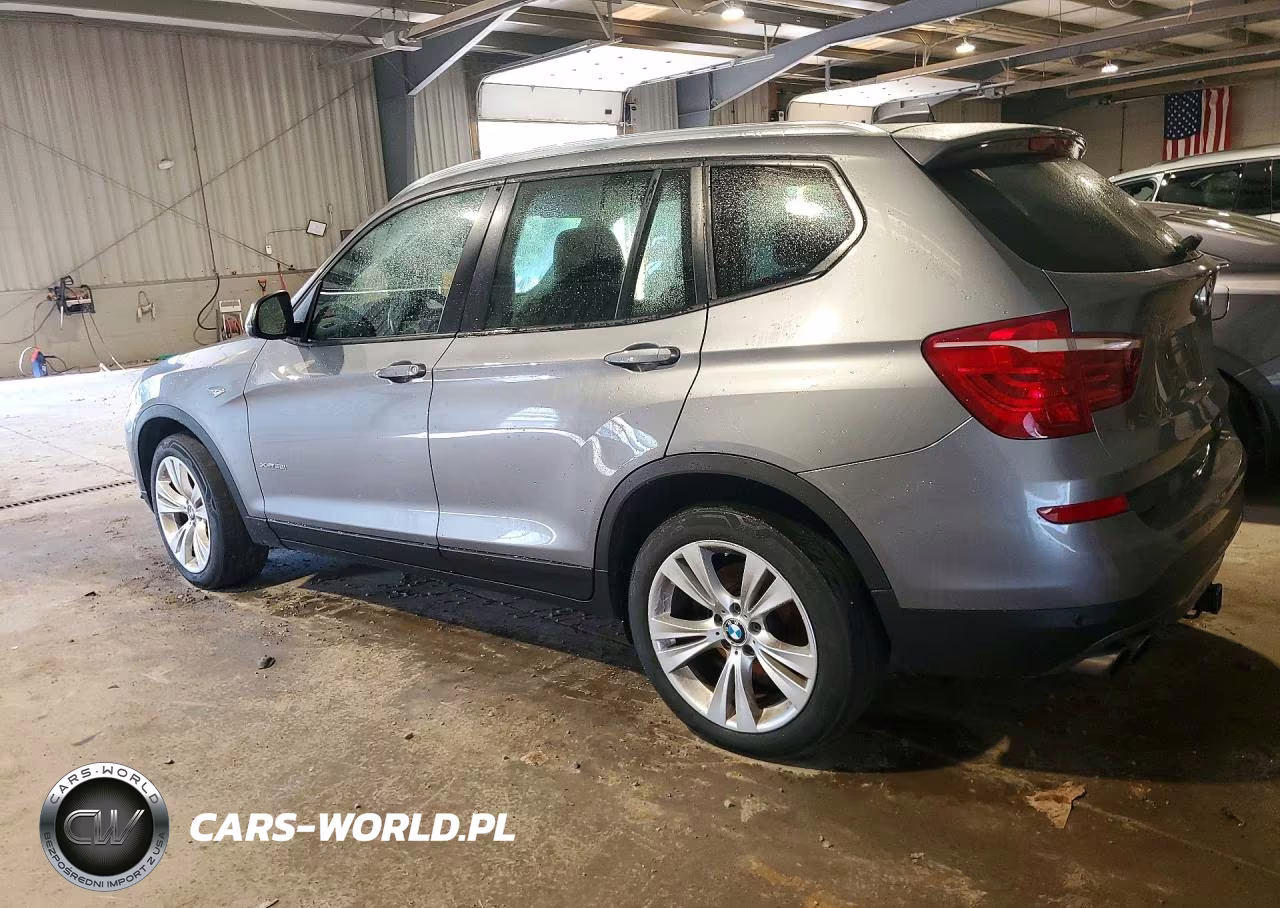 2015 BMW X3 xDrive28I VIN:5UXWX9C57F0D57753 - 2