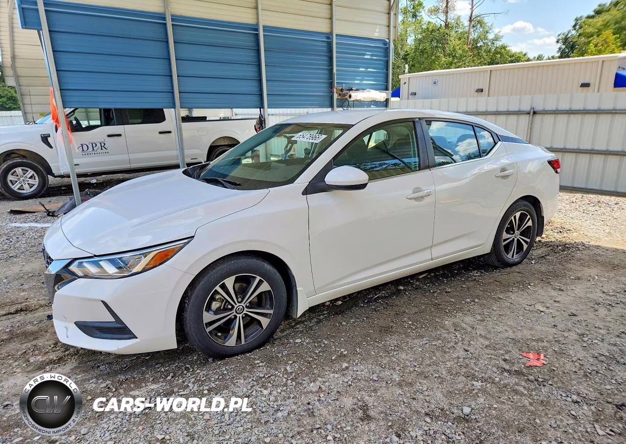 2021 Nissan Sentra Sv VIN:3N1AB8CV3MY326135 - 1