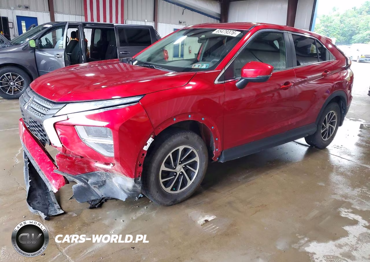 2022 Mitsubishi Eclipse Cross Es VIN:JA4ATUAA7NZ012525 - 1