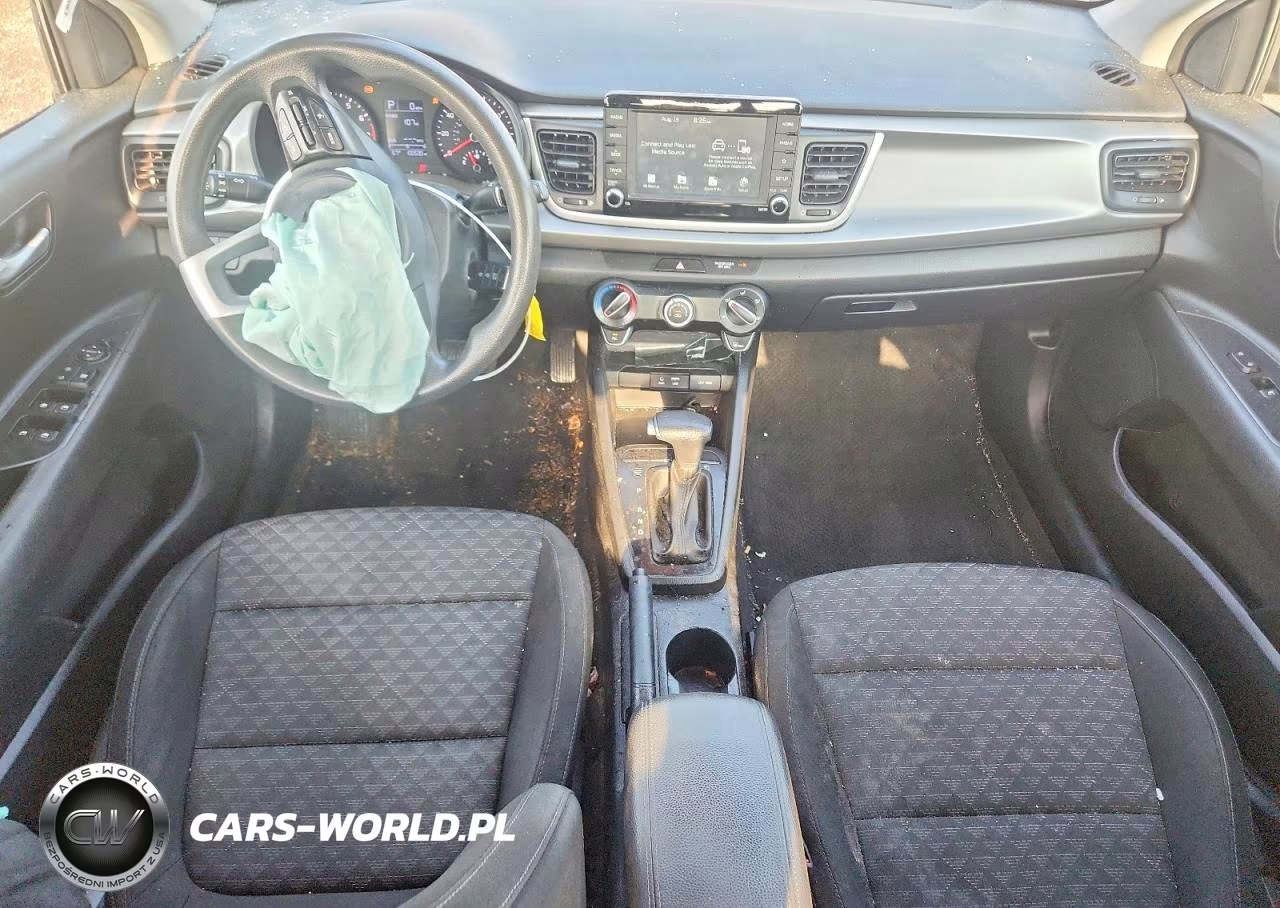 2020 Kia Rio S VIN:3KPA24ADXLE296020 - 8