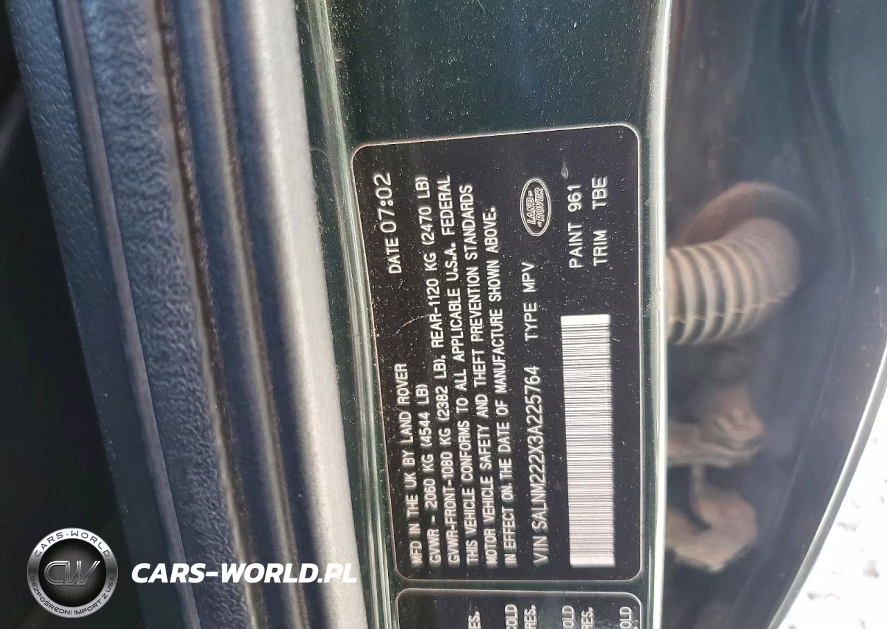 2003 Land Rover Freelander S VIN:SALNM222X3A225764 - 13