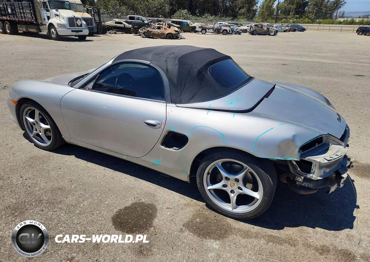 2004 Porsche Boxster VIN:WP0CA29834U621116 - 2