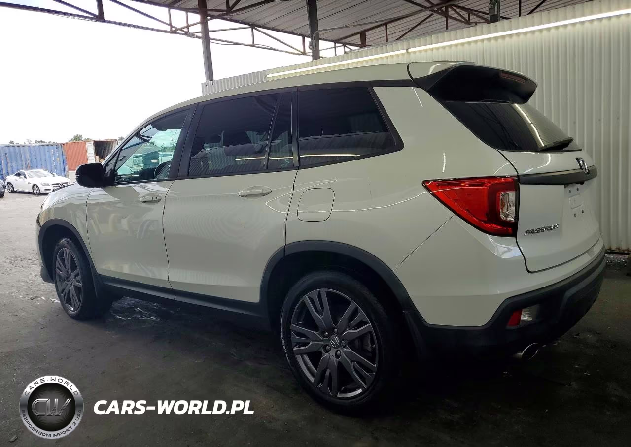 2021 Honda Passport Exl VIN:5FNYF7H51MB006620 - 2