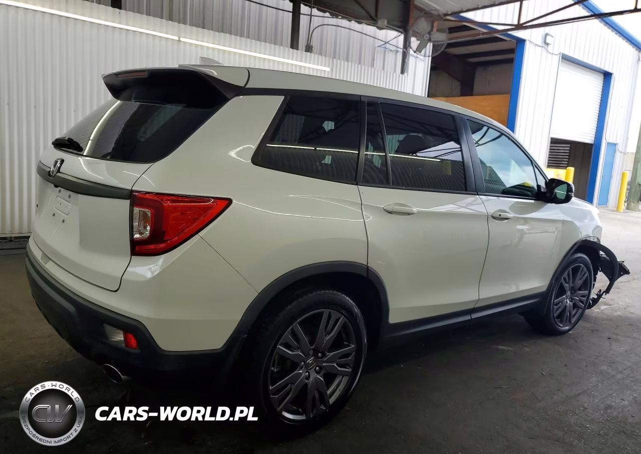 2021 Honda Passport Exl VIN:5FNYF7H51MB006620 - 3