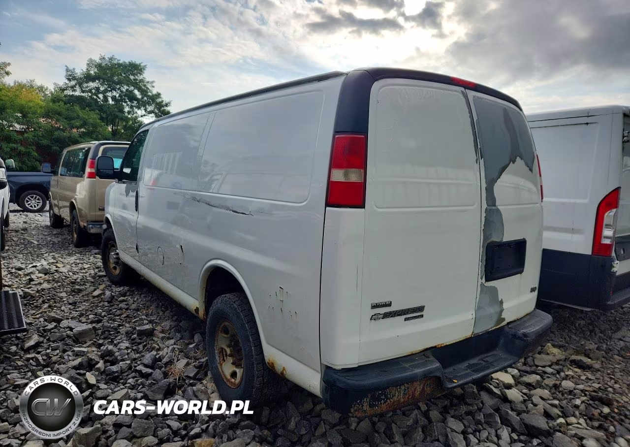 2011 Chevrolet Express 3500 Cargo Delivery Van VIN:1GCZGTCA5B1187225 - 2