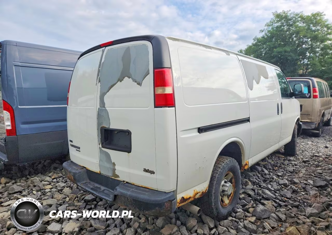 2011 Chevrolet Express 3500 Cargo Delivery Van VIN:1GCZGTCA5B1187225 - 3