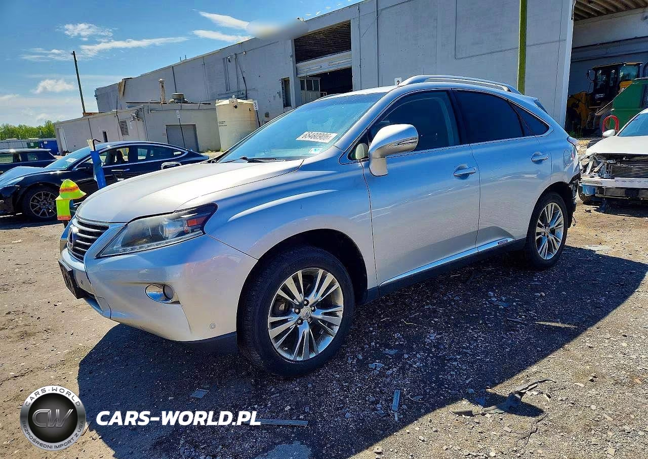 2013 Lexus Rx 450H VIN:JTJBC1BA4D2063895 - 1