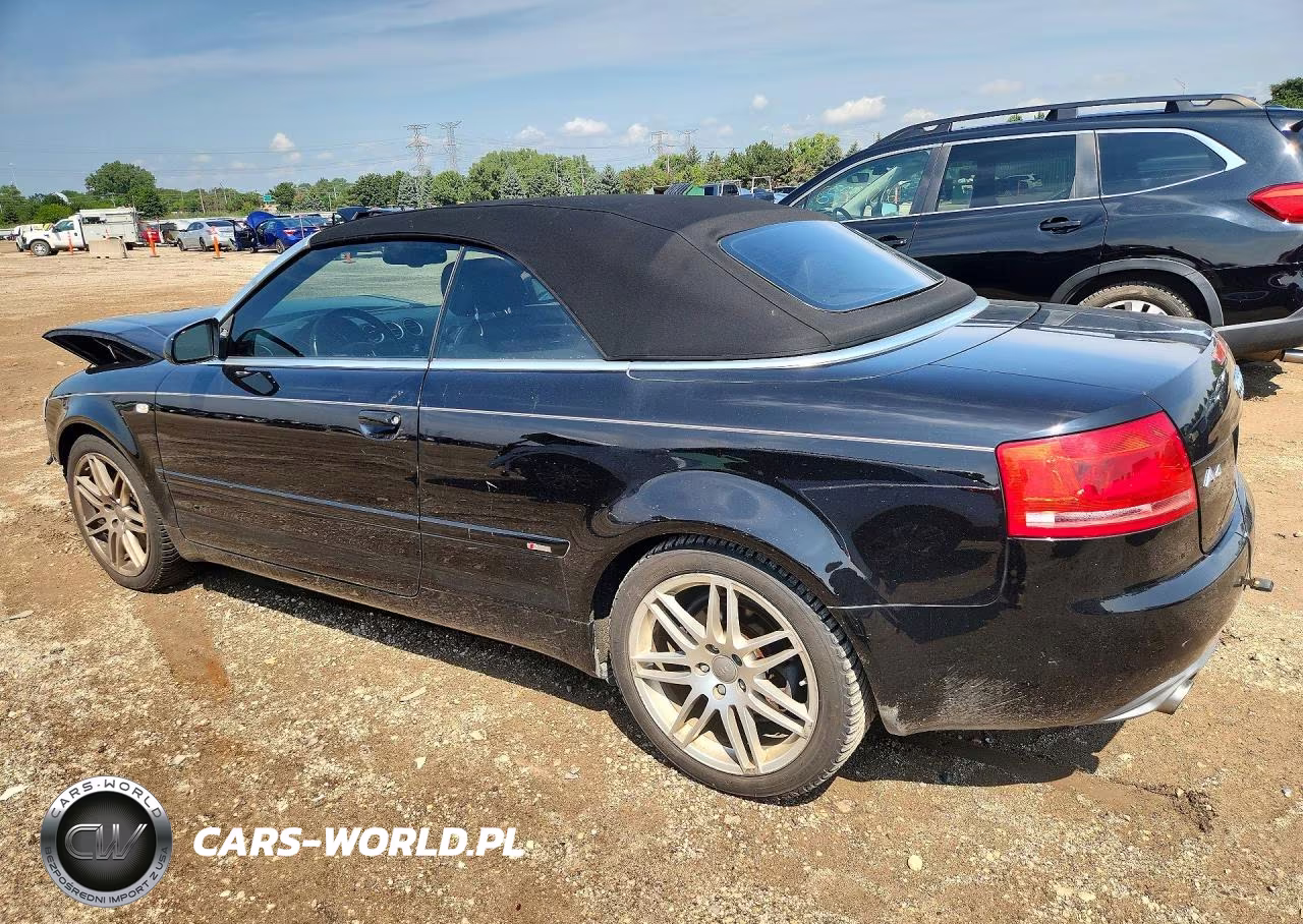 2009 Audi A4 2.0T Cabriolet VIN:WAUAF48H89K010309 - 2