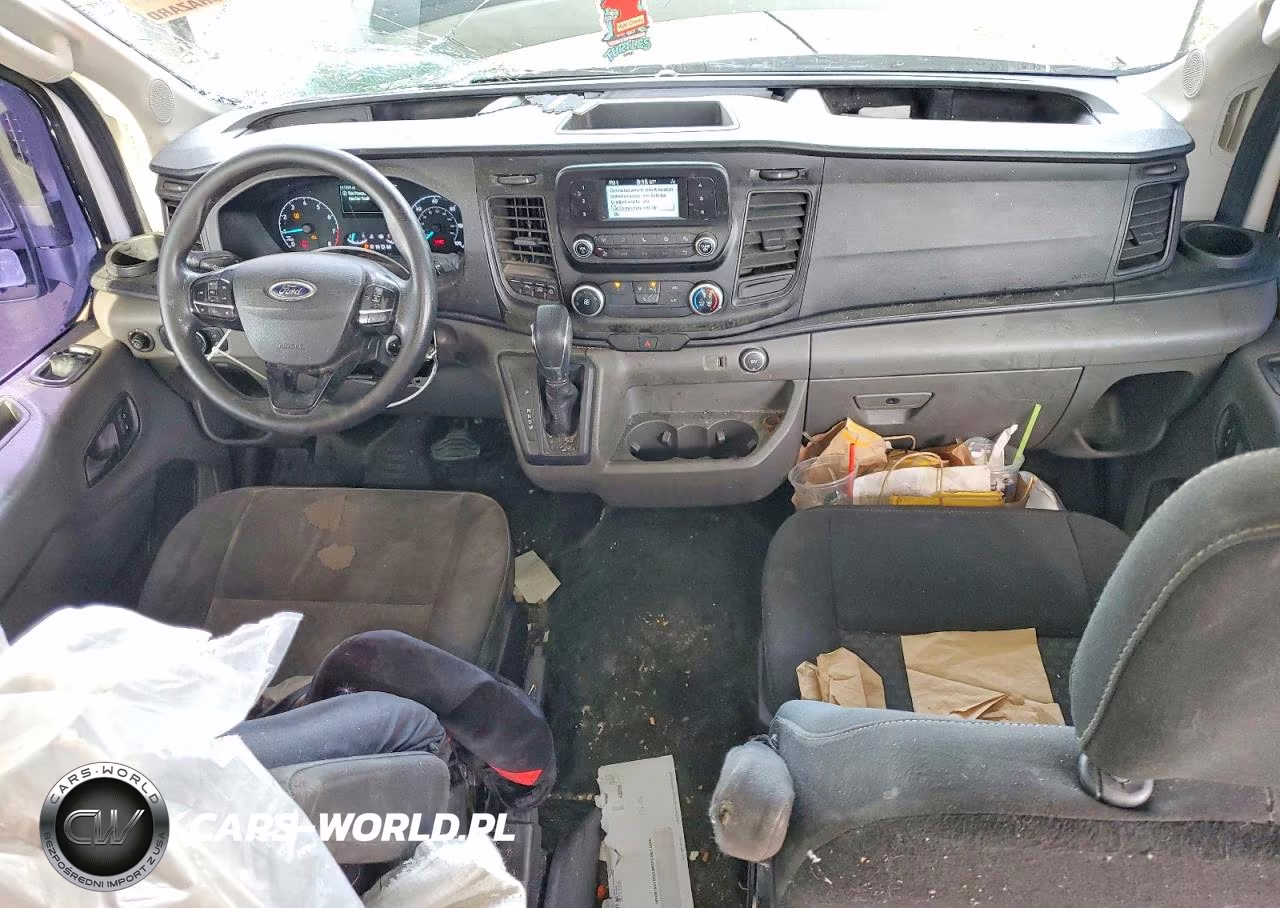 2020 Ford Transit 150 Delivery Van VIN:1FTYE1C88LKA01806 - 8