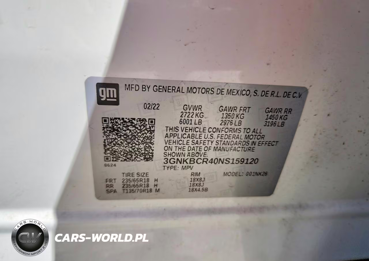 2022 Chevrolet Blazer 2Lt VIN:3GNKBCR40NS159120 - 13