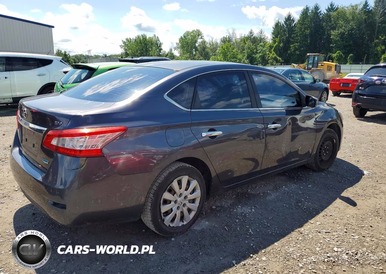 2014 Nissan Sentra Sv VIN:3N1AB7APXEY274678 - 3