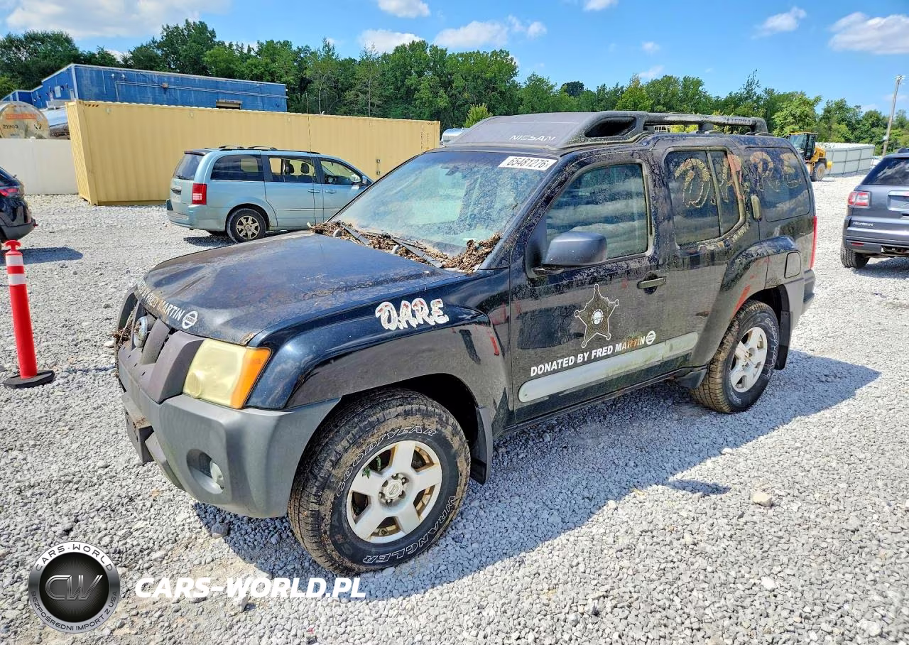 2005 Nissan Xterra S VIN:5N1AN08W25C656071 - 1