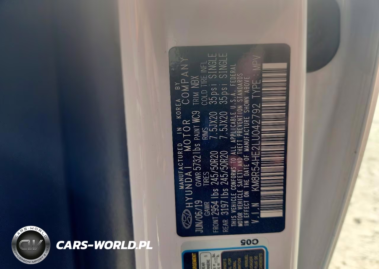 2020 Hyundai Palisade Limited VIN:KM8R54HE2LU042792 - 14