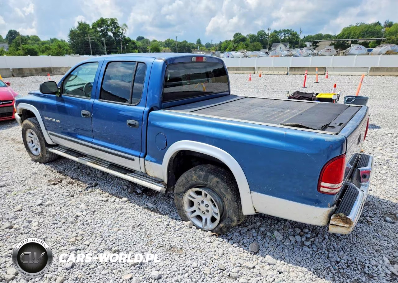 2002 Dodge Dakota VIN:1B7HG48Z62S595548 - 2