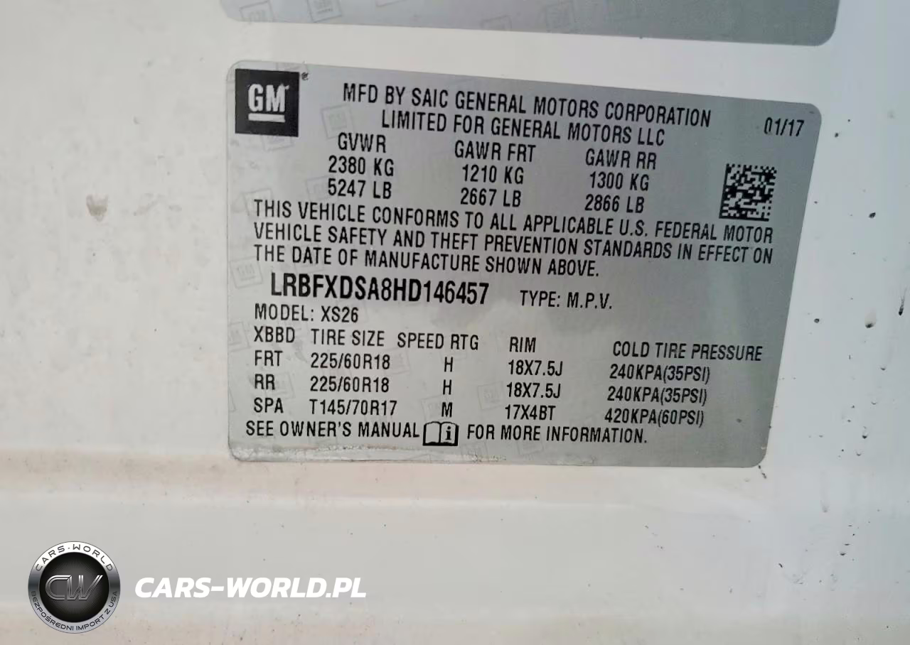 2017 Buick Envision Essence VIN:LRBFXDSA8HD146457 - 14